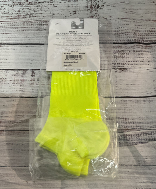 ALO Performance Tab Socks Highlighter L/XL