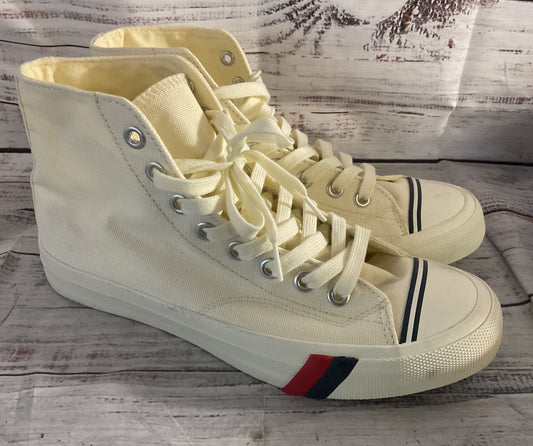 Keds PRO-Keds Men's Royal Hi Lace Up Fashion Sneakers White 8.5