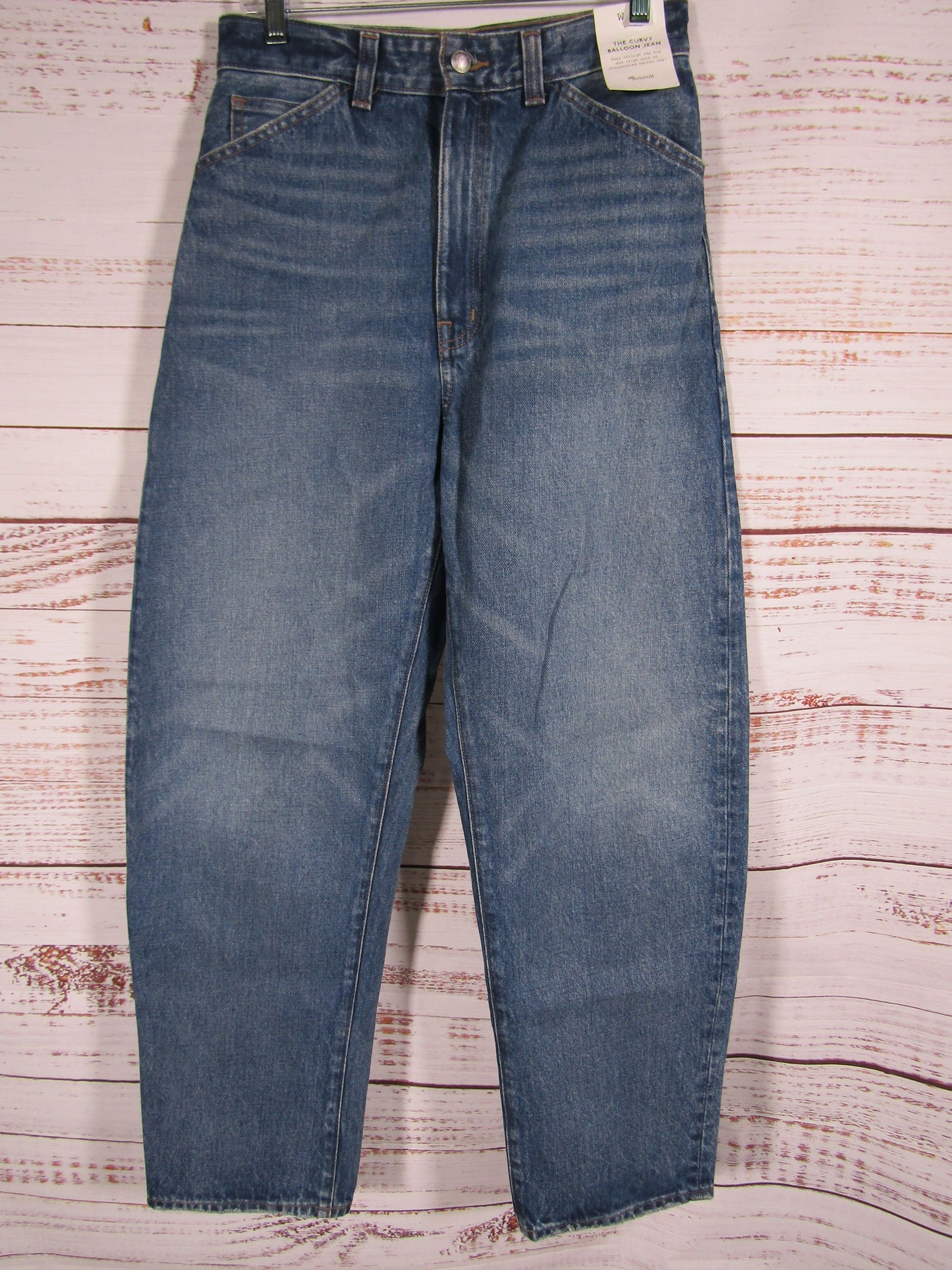 Madewell The Curvy Balloon Jeans Size 27