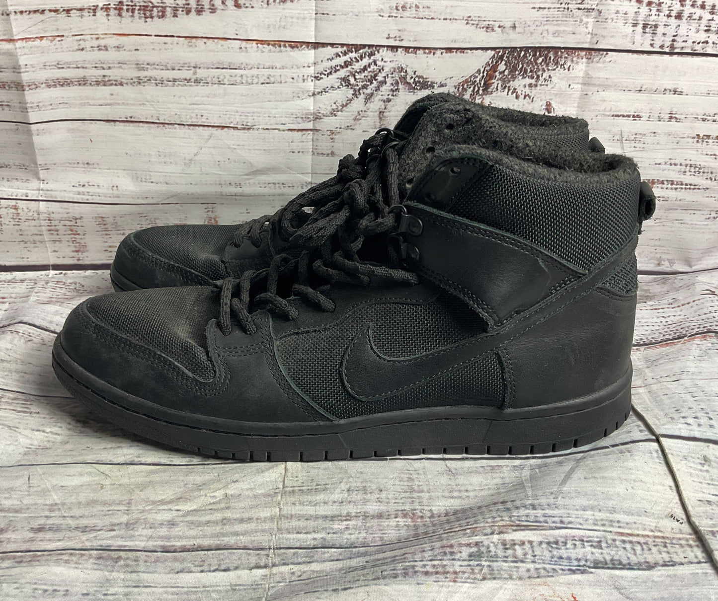 Nike SB Zoom Dunk High Pro BOTA Sneakers Black 10