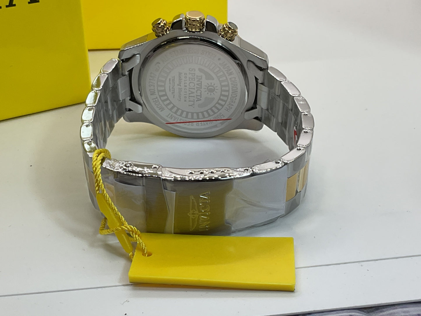 NWT INVICTA Speciality Collection Making History #37147 Trinite Night Glow Watch