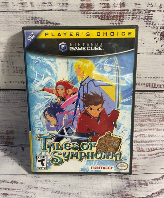 Tales of Symphonia (GameCube, 2004) with Manual including Disc 1 and 2