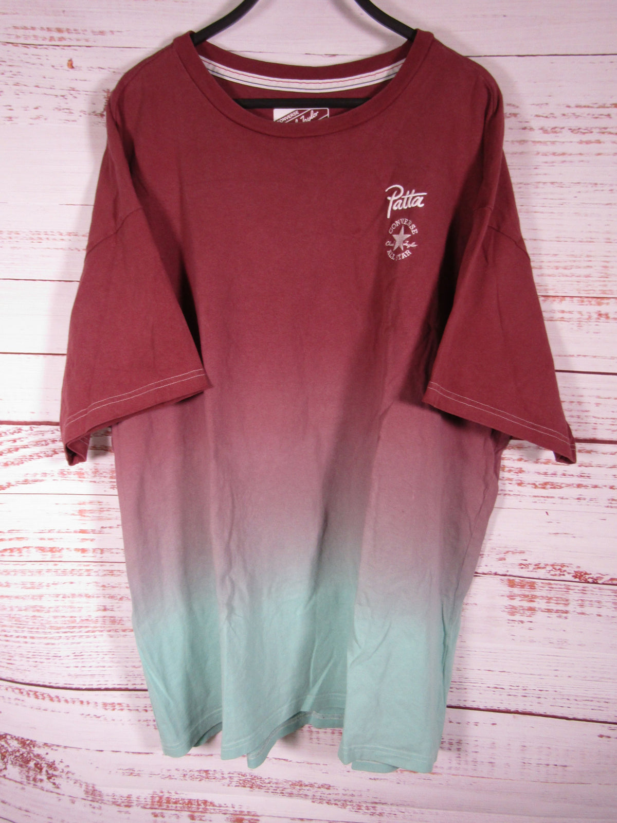 Converse x Patta Rain or Shine Men's Gradient Print T-Shirt Shirt Size XL