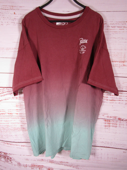 Converse x Patta Rain or Shine Men's Gradient Print T-Shirt Shirt Size XL