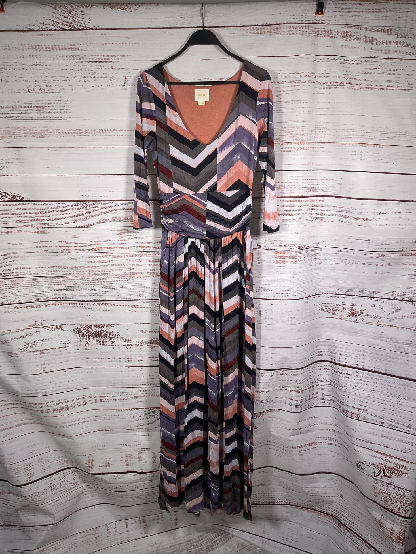 Maeve Multicolor Long Dress - Size Medium