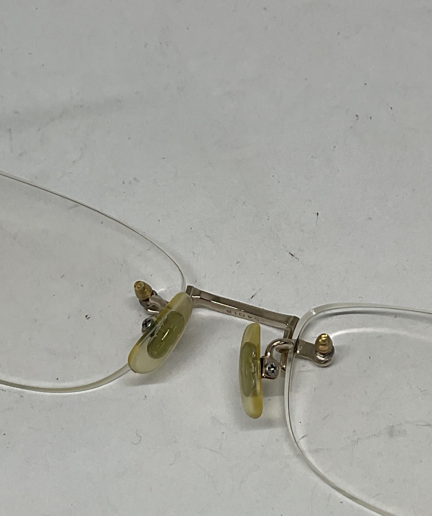 Salvatore Ferragamo Titanio Gold Eyeglasses Frames - Size 145 Japan