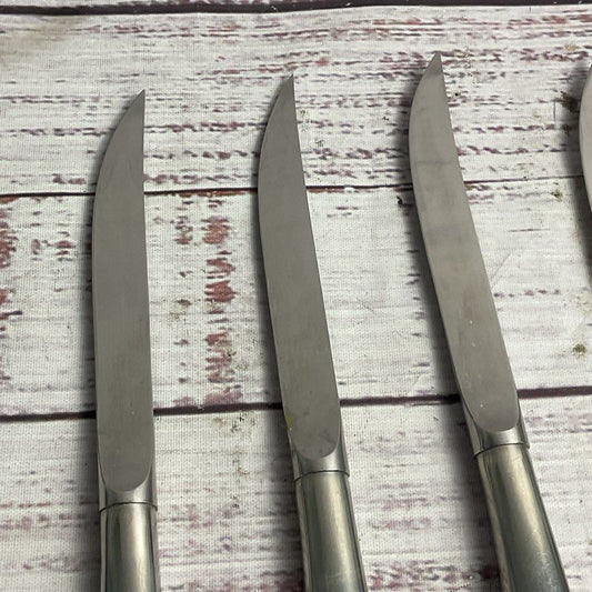 WMF Germany 6 Pc. Crogmargan Stainless Steel 8" Steak Knives