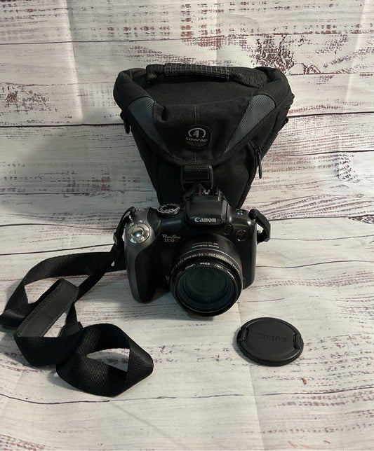 Canon PowerShot SX10 IS 10.0MP Digital Camera For Parts Read Below