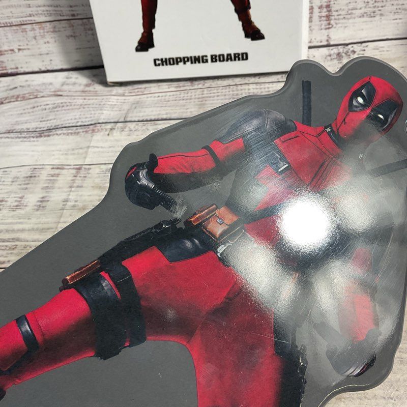 4 Pc. Deadpool 2 Promo Merch Bundle Chopping Board Swear Jar Computer Buddy 2018