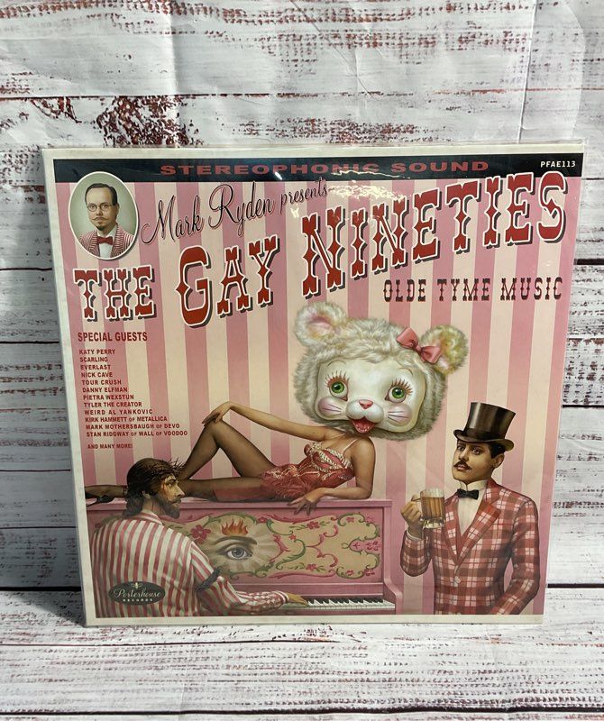 Sealed Mark Ryden The Gay Nineties Old Tyme Music Vinyl Record Signed AP 112/200
