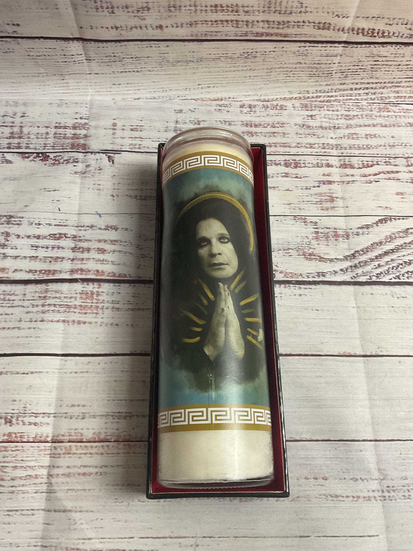 Ozzy Osbourne Prayer Candle New In Box Merch