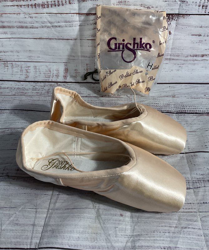 Grishko 2007 Pointe Size 7 XXXX H Made in Russia Ballet Shoes