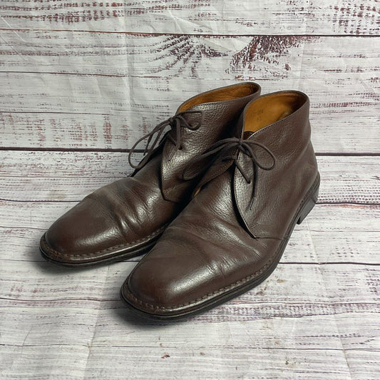 John Varvatos Brown Leather Chukka Boot Men's Size 8.5