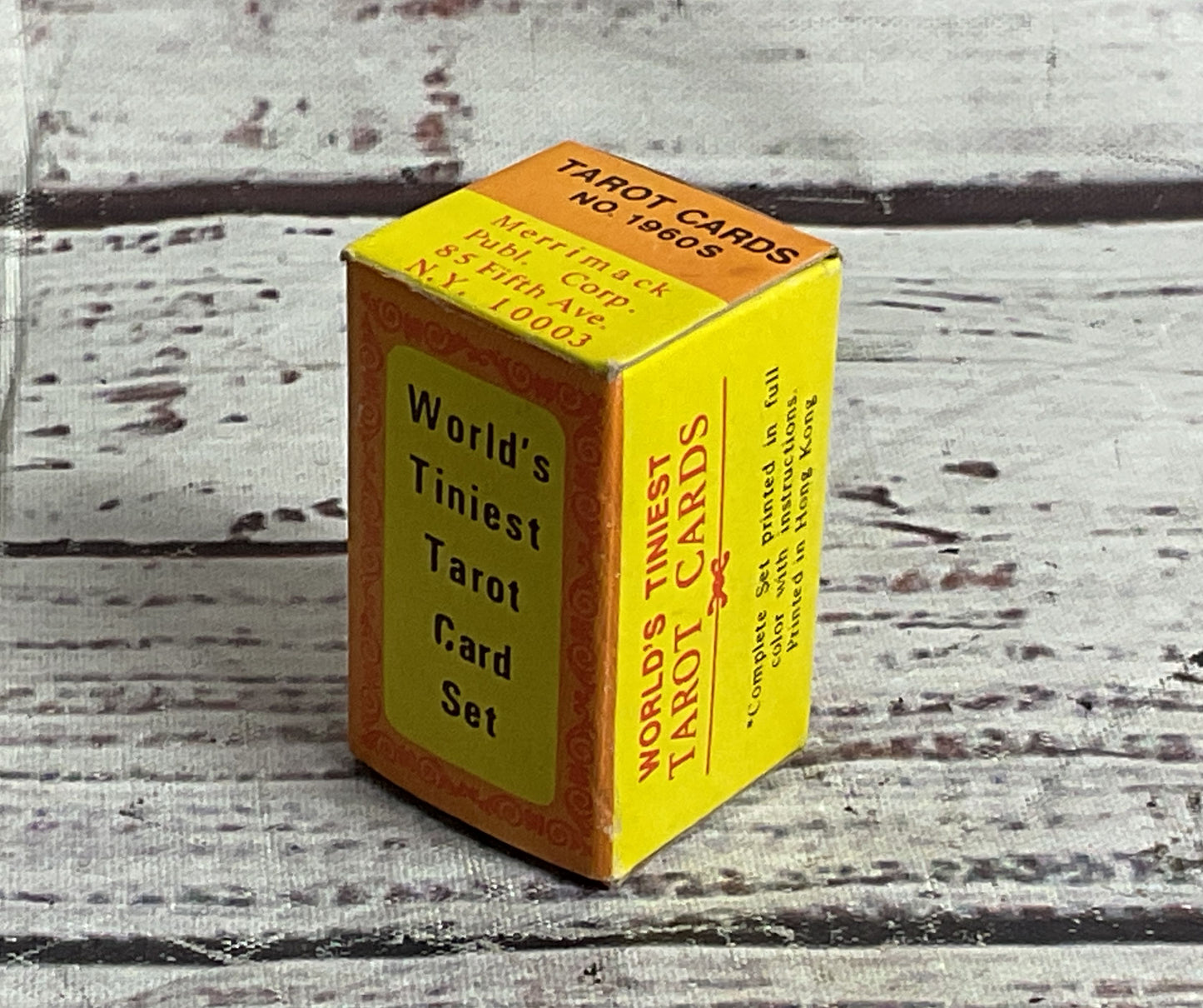 World's Tiniest Tarot 78 Card Deck