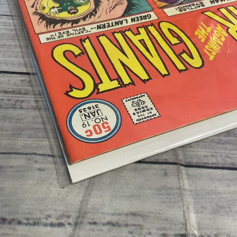 Vintage Dc Special No. 19&21 War Against The Giants/monsters Ungraded Comics