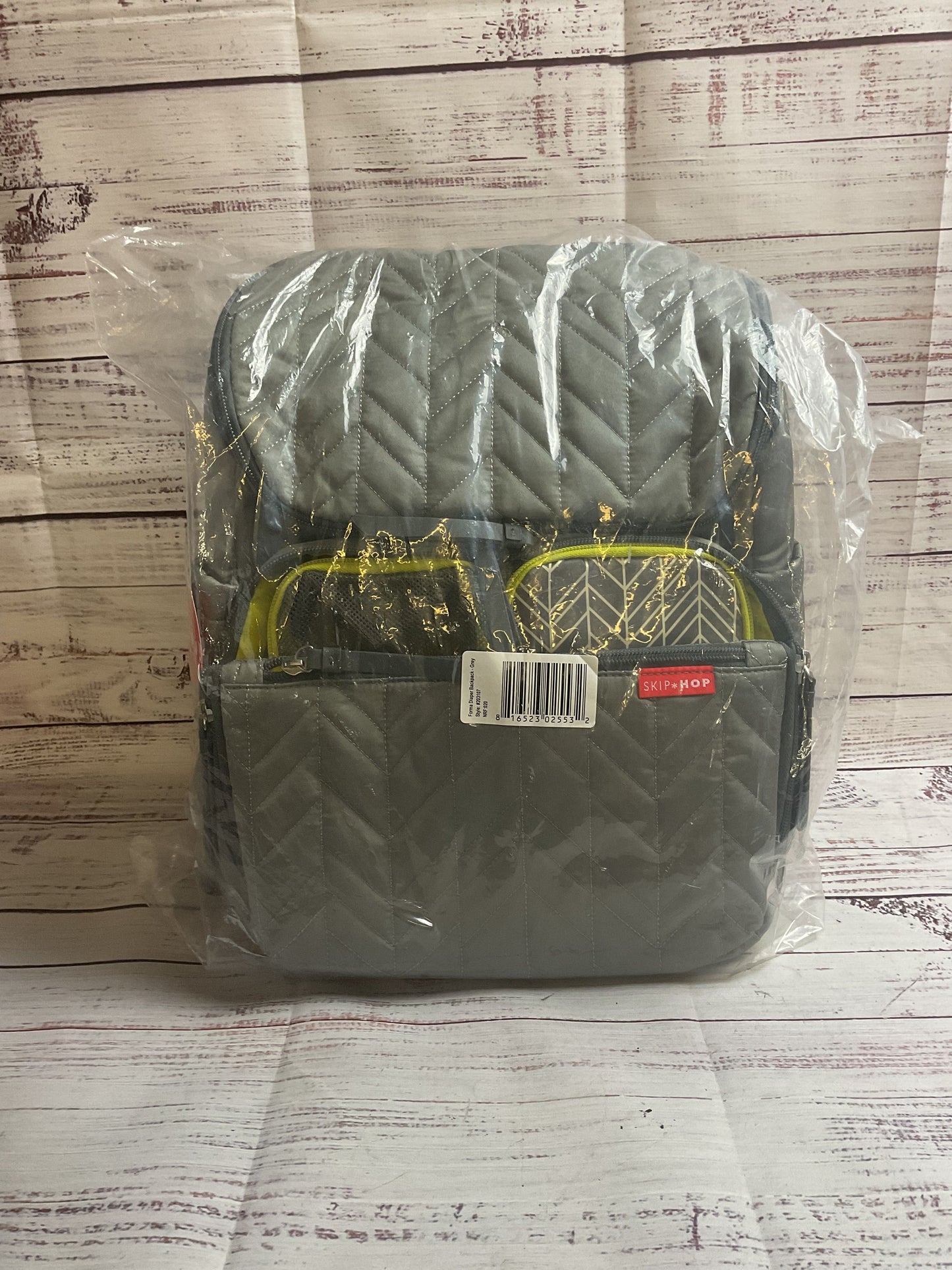 Skip Hop Gray Diaper Backpack NEW