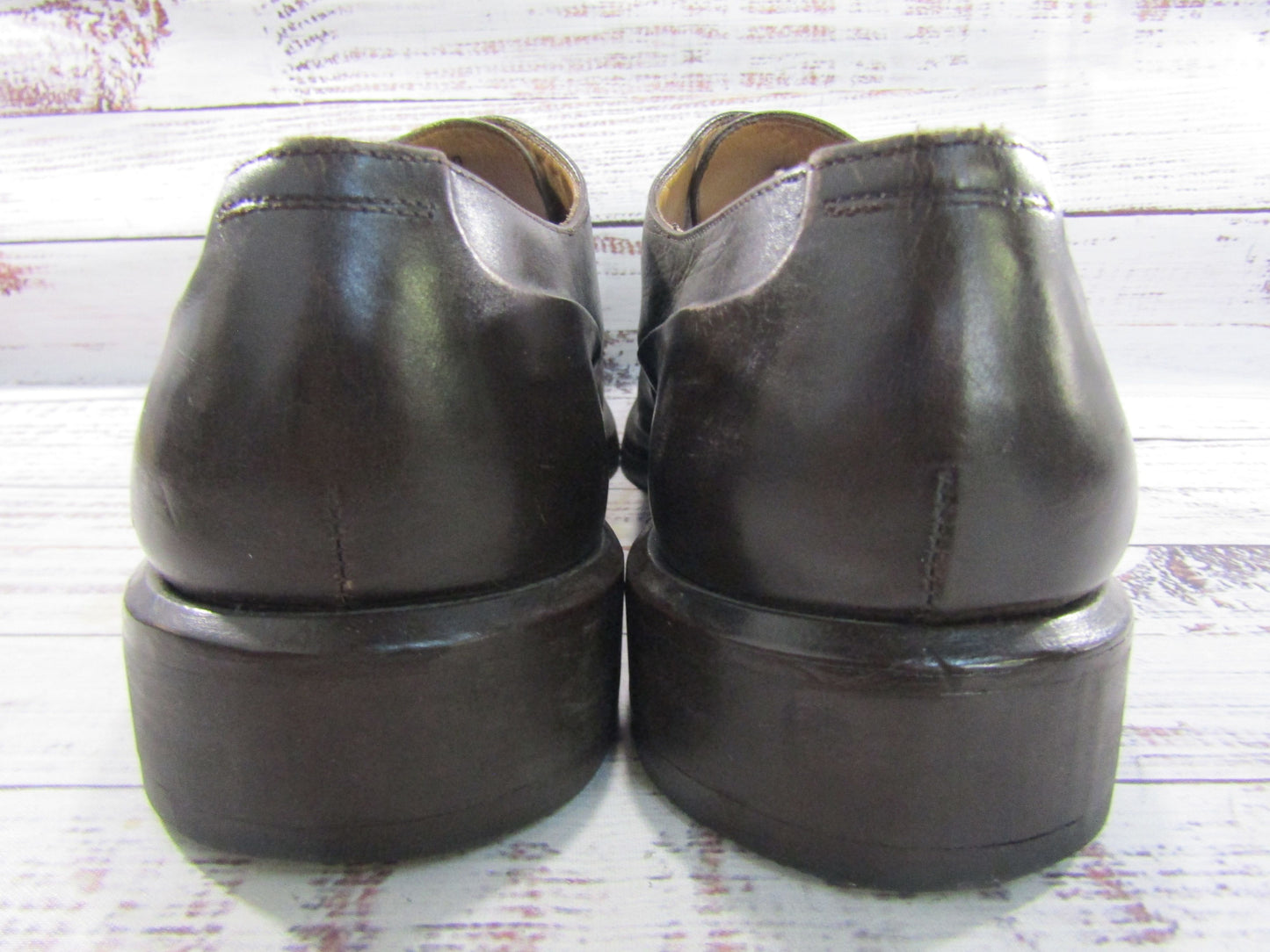 Bally Terni Men's Brown Leather Monk Strap Loafers Size 11 Made in Italy
