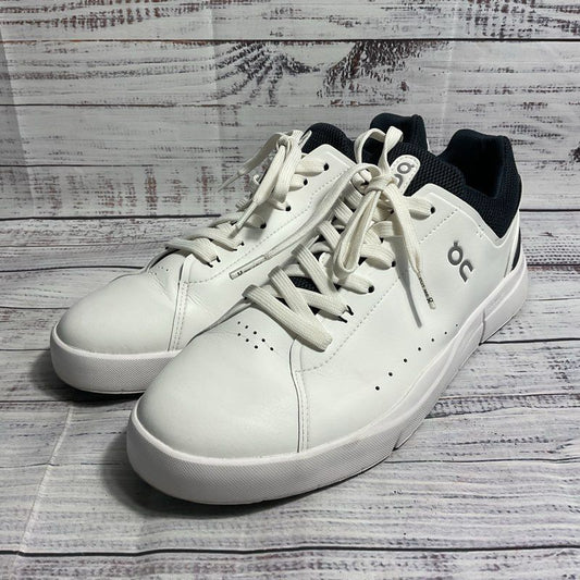 ON Cloud The Roger Advantage White/Navy Athletic Running Shoe Men's 11 US