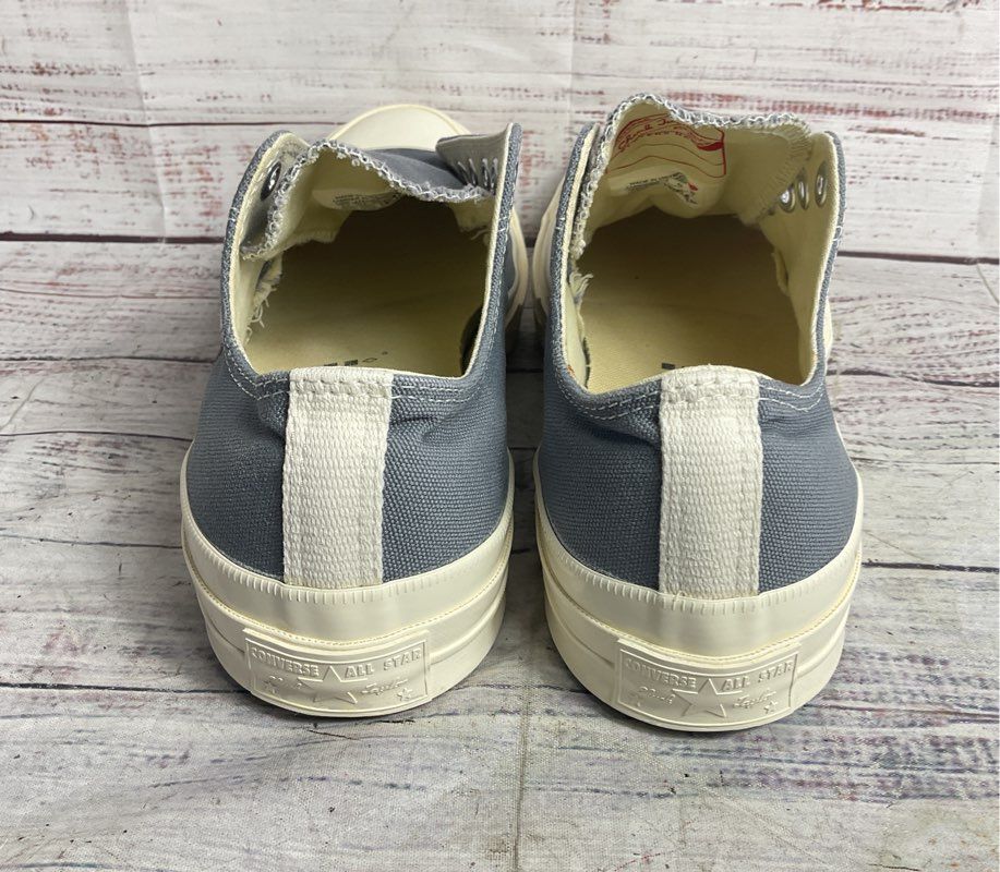 Comme des Garçons Play Converse Chuck Taylor All Star Sneakers Gray 8.5 M 10.5 W