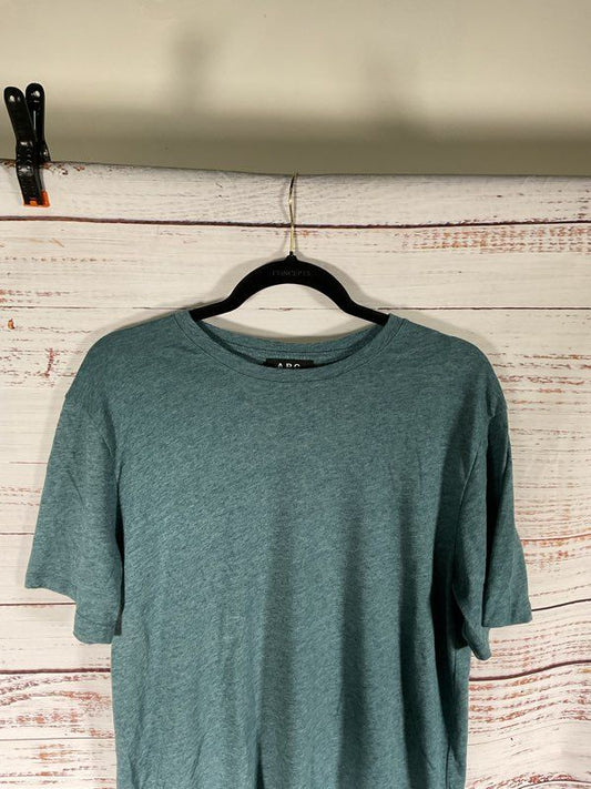 A.P.C. Rue Madame Paris Blue Cotton Blend T-Shirt Size L