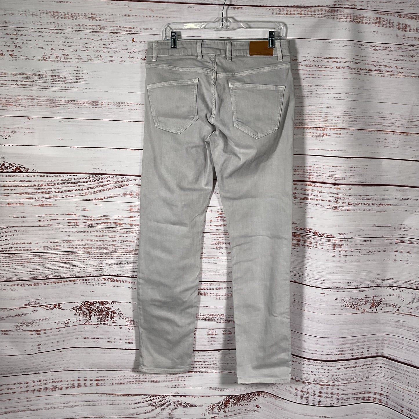 Peter Millar Crown Grey Jeans Pants Zipper Fly - Size 33/32