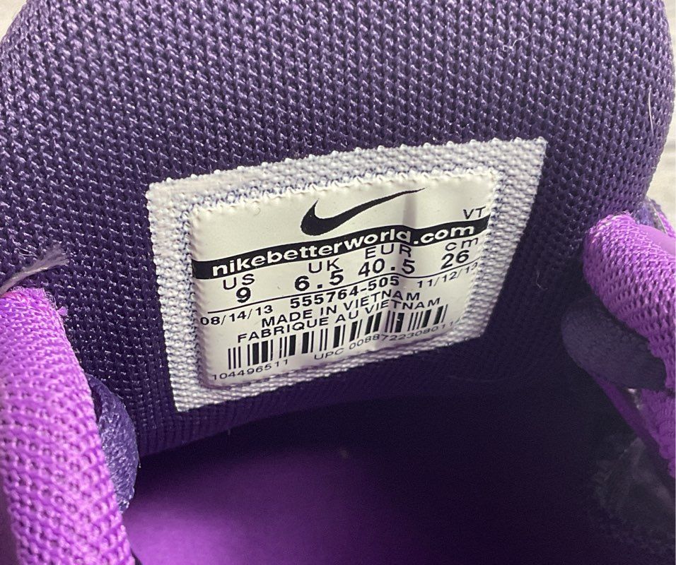 Nike Air Max Excellerate 2 Running Shoes Purple 9