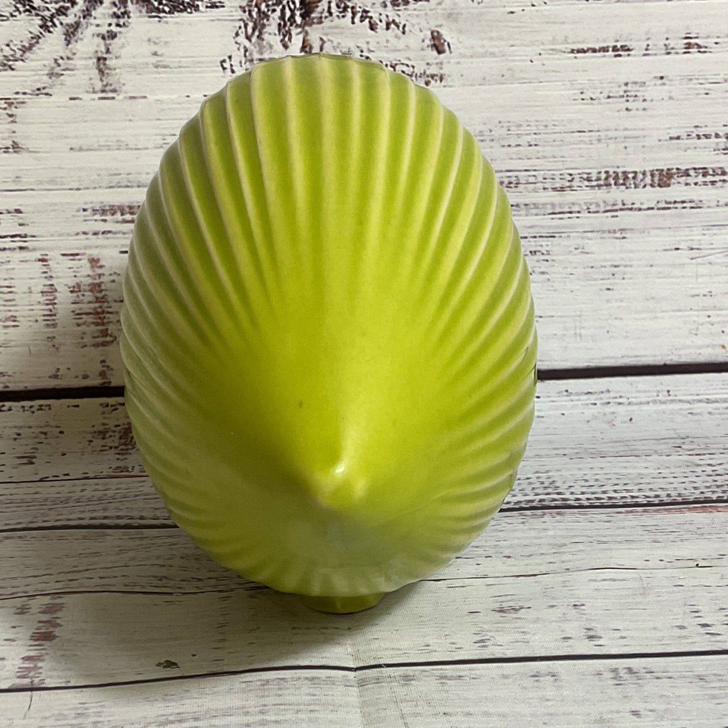 JONATHAN ADLER Green Puffer Blow Fish Menagerie Series Sculpture 9.25" (DAMAGED)