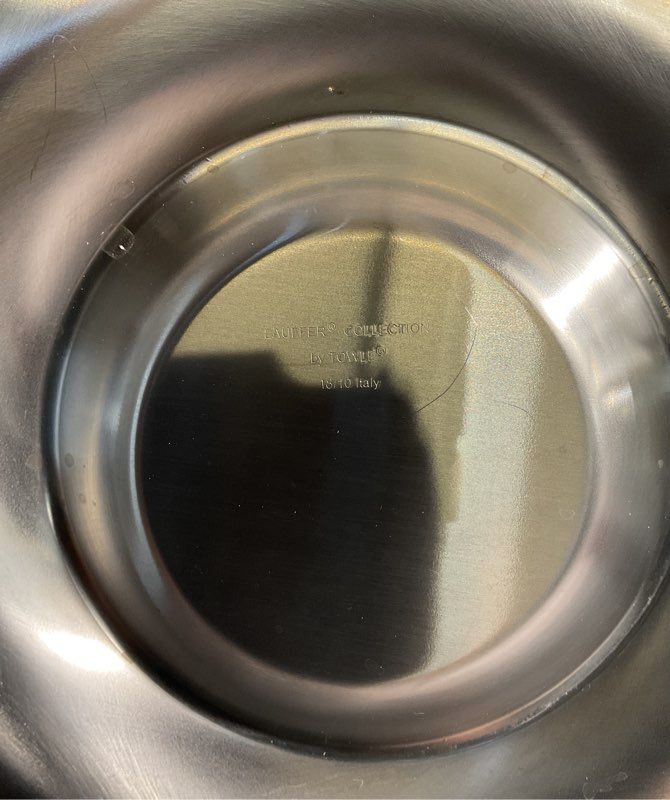 Towle Tray Lauffer Collection Italy Stainless 18/10 Chip And Dip 13.75"