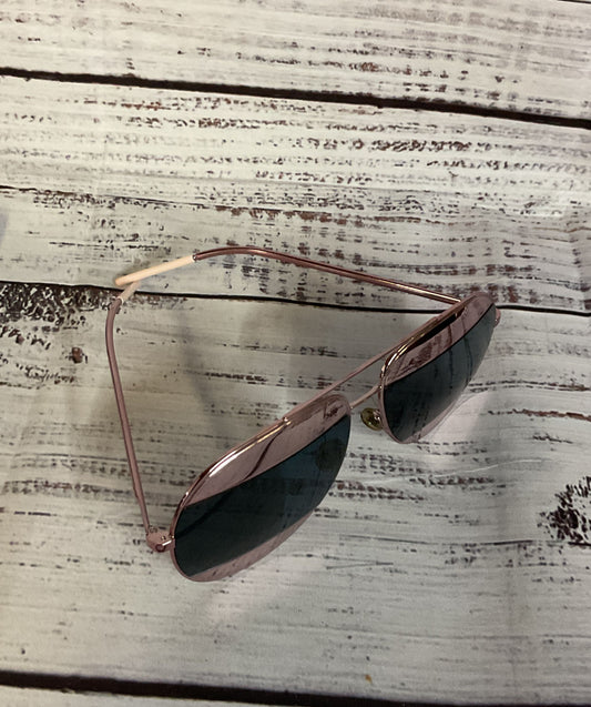 CHRISTIAN DIOR 02T8F Aviator Metallic Pink / Violet Sunglasses Size 145