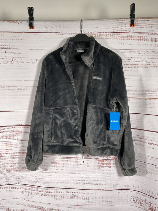 Columbia Gray Fleece Fireside Jacket - Women's M NWT