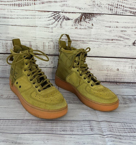 Women's Nike SF Air Force 1 Mid Desert Moss Sneaker Size 6.5