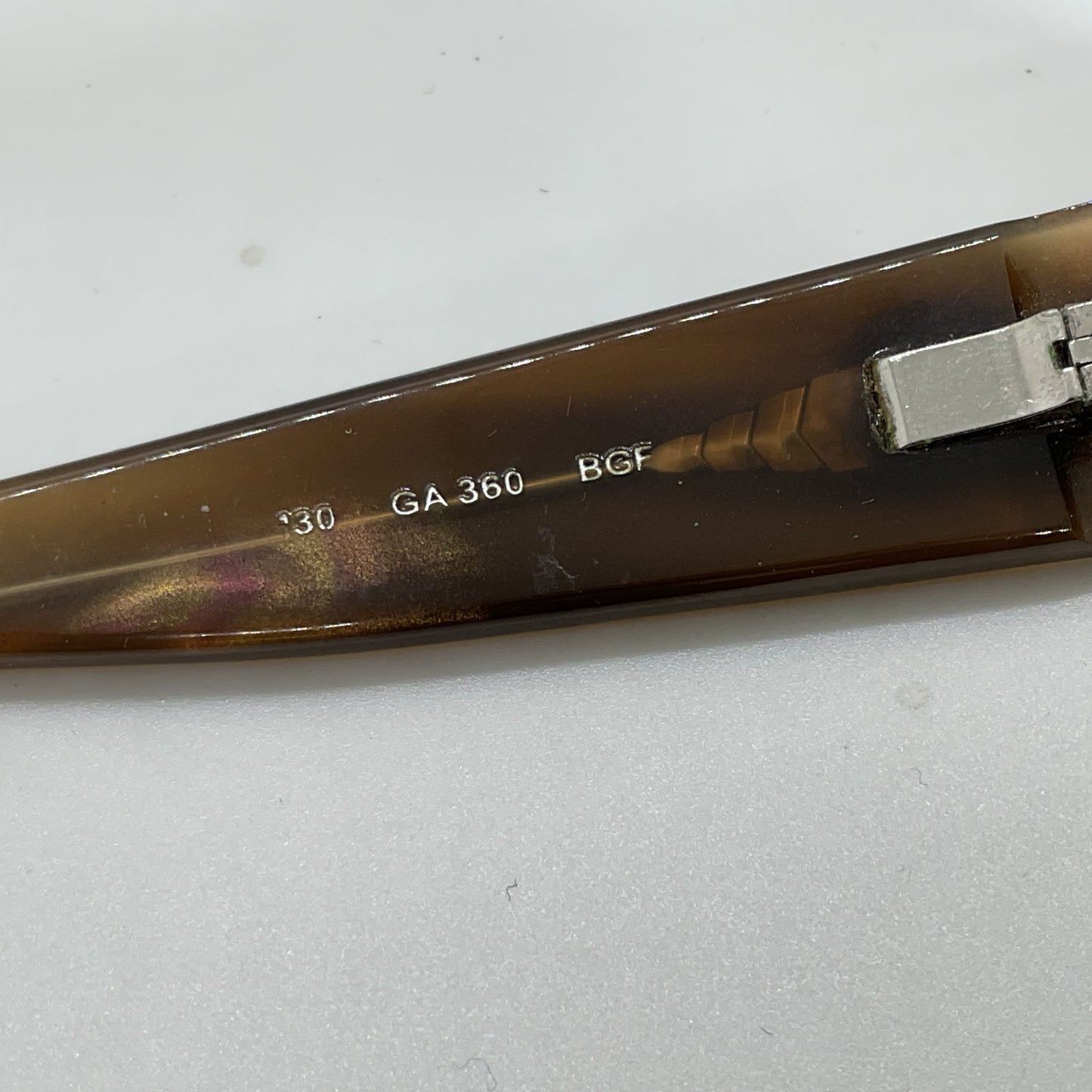 GIORGIO ARMANI GA360 Brown Eyeglasses- 130 (FRAMES ONLY)