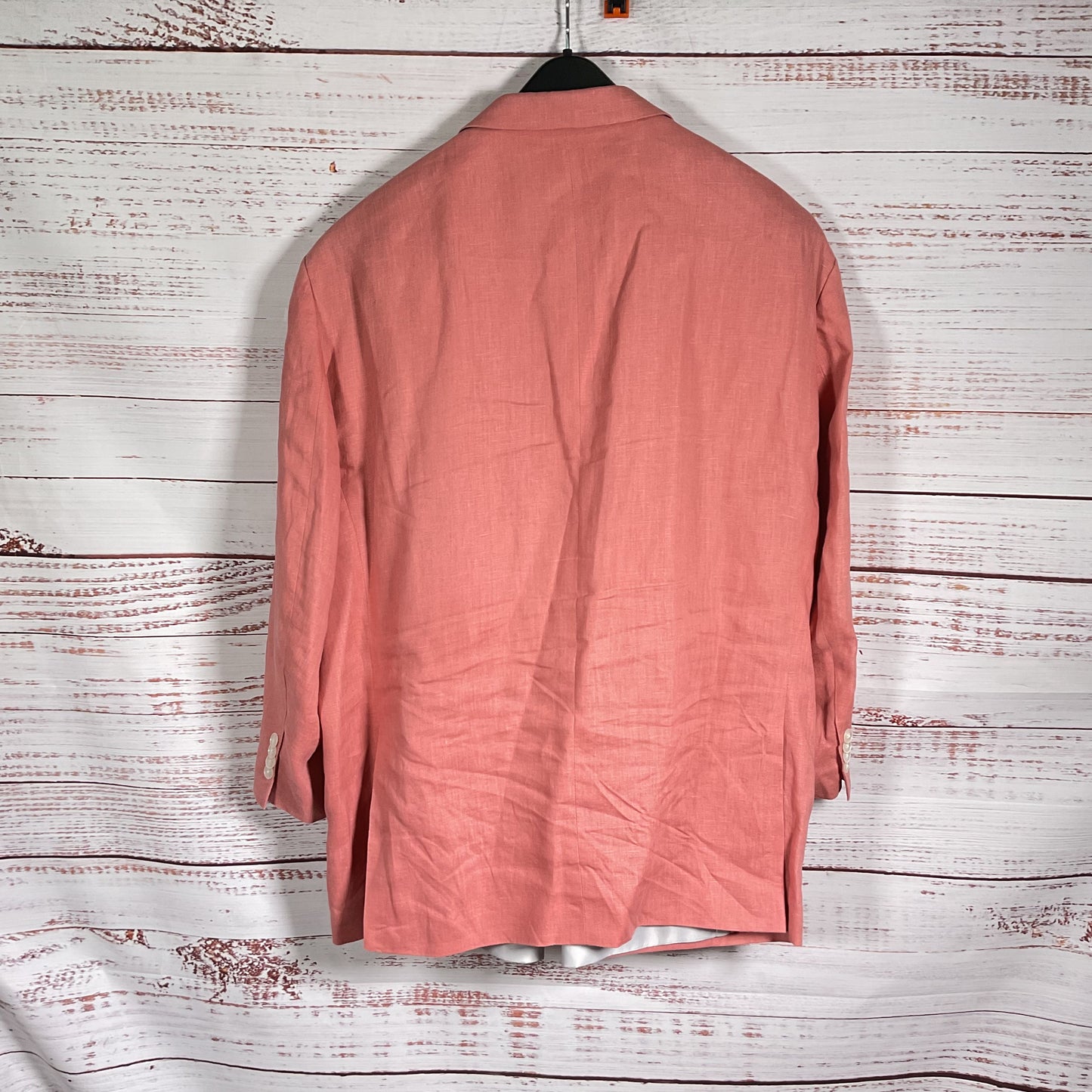 Tommy Hilfiger Pink Linen 2 Button Blazer Sport Coat Jacket - Size 46R US 56R IT