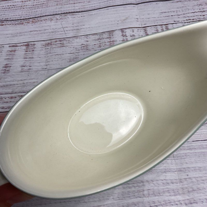 Wedgwood Etruria Barlaston Wintergreen 6" Ceramic Gravy Boat
