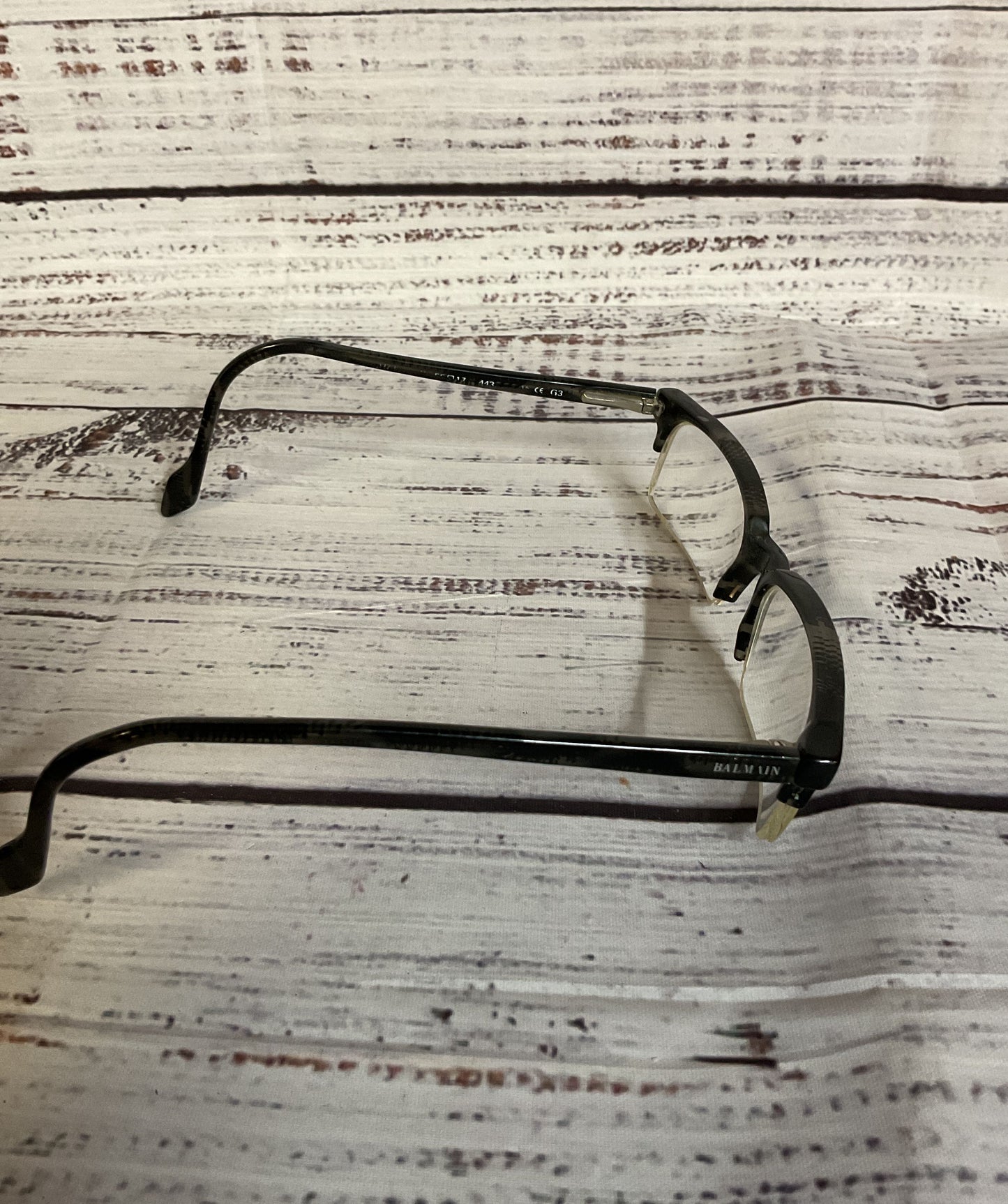 Balmain Paris Black Eyeglasses Frames Only