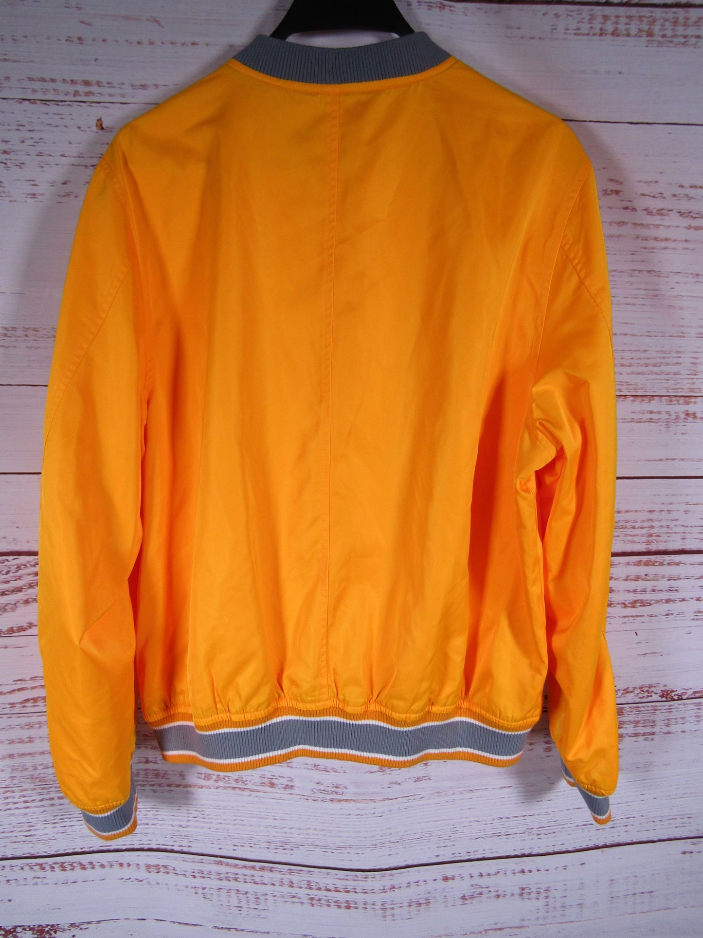 Fabletics Women's Orange Bomber Jacket Size XS