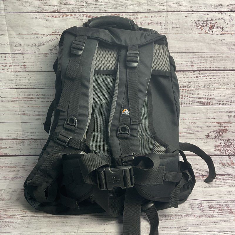 VTG. Lowe Alpine Big Shot 60L Khaki Nylon Hiking Backpack