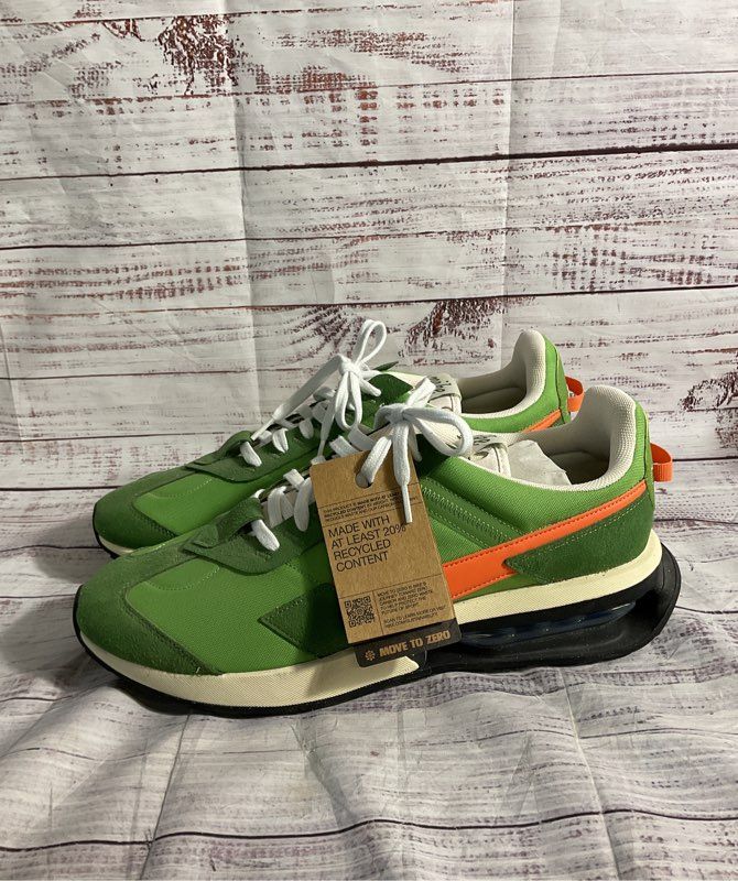 NEW Men's Nike Air Max Pre-Day LX Chlorophyll Green Orange Size 14 DC5330-300