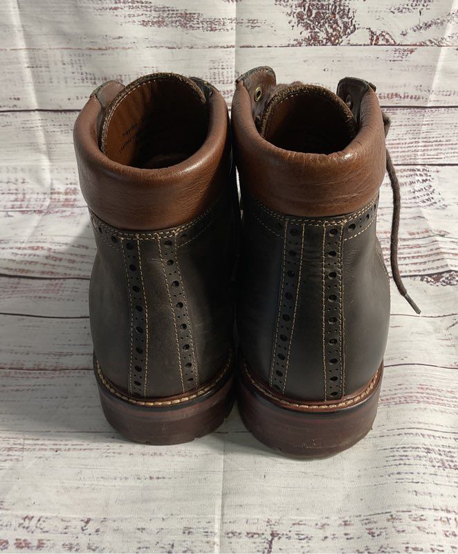 Warfield & Grand Presidio Tip 113806 Gentleman’s Brown Leather Boots Size 10