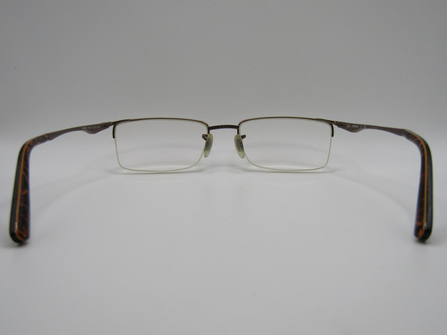 Ray-Ban RB8678 Half Rim Titanium Eyeglasses Frame
