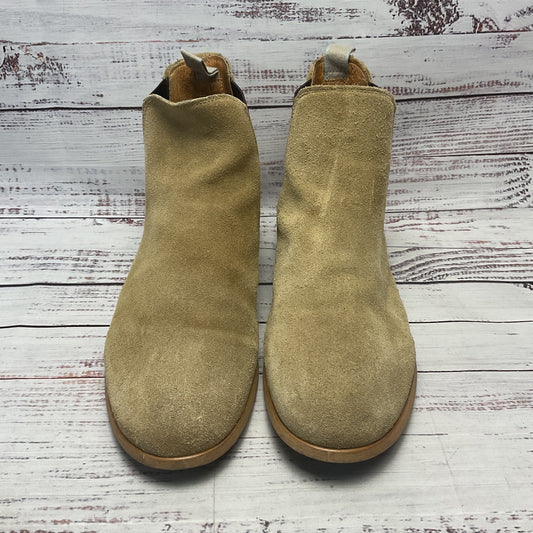 Shoe the Bear Beige Suede Chelsea Boot Men 10
