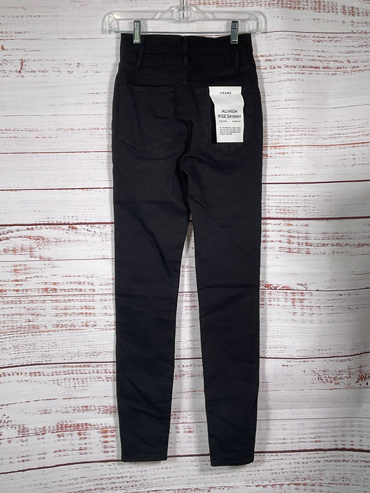 Frame Black Ali High Rise Skinny Jeans - Size 24