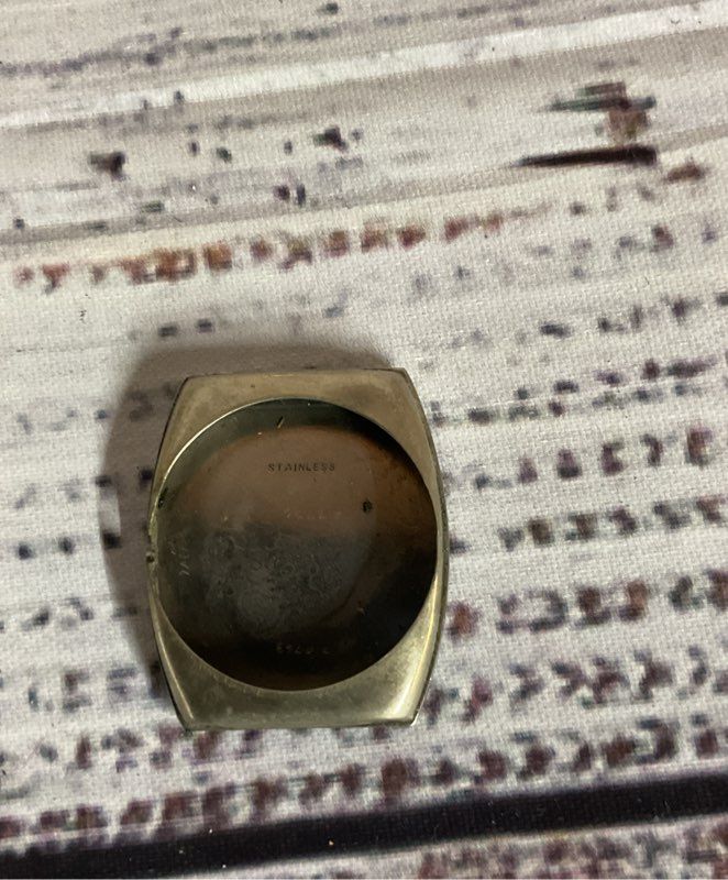 Gotham Stainless Steel Vintage Watch Case AS IS