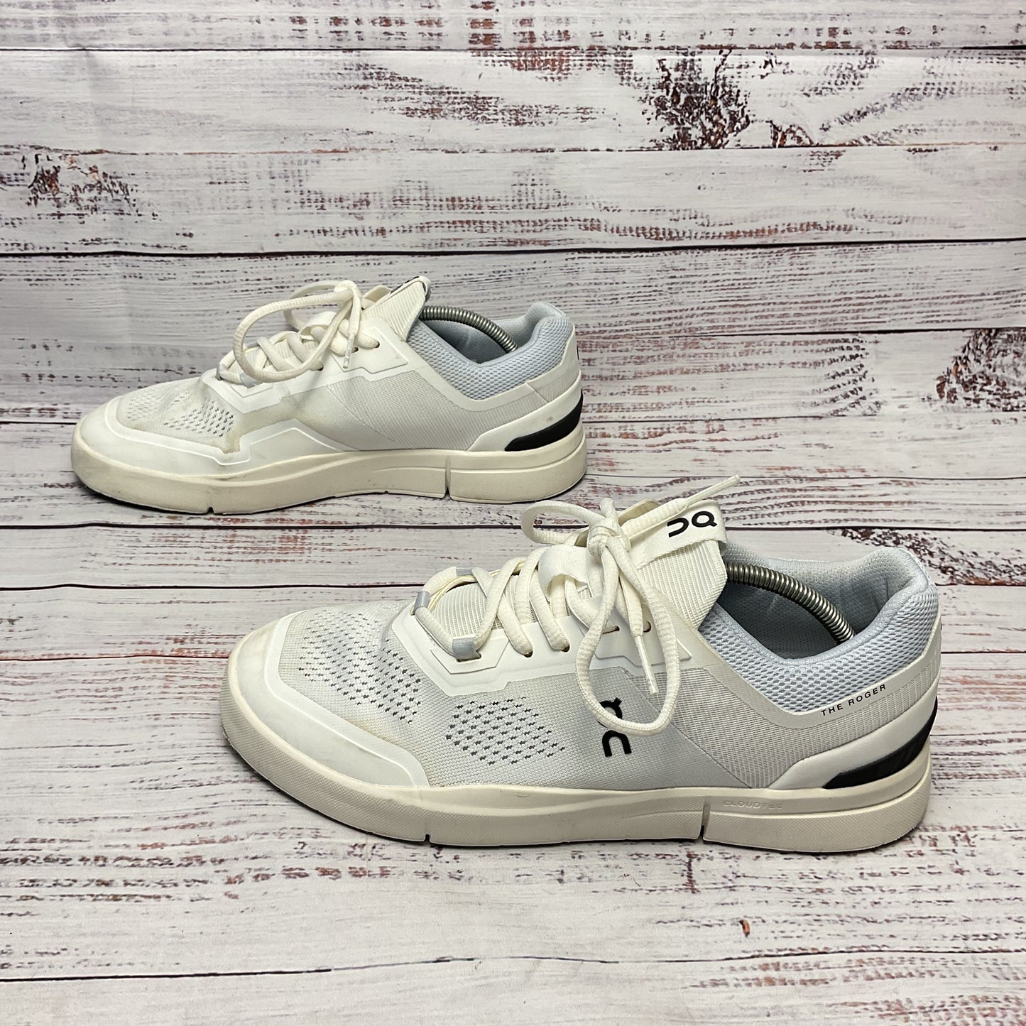 On Cloud The Roger Spin White Sneaker Shoe Women 8.5