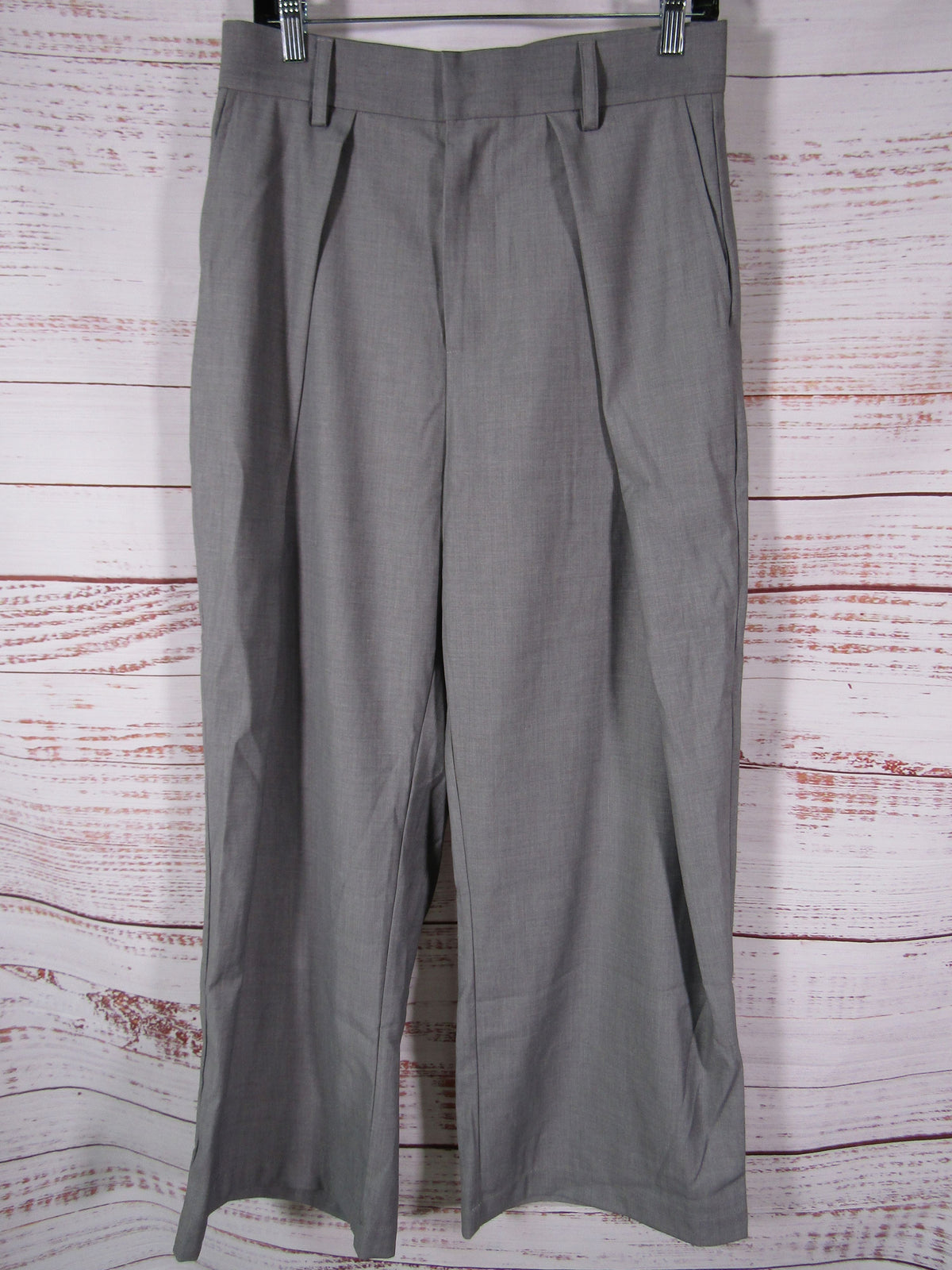 Salt Murphy Tyrian Men's Gray Wide Leg Dress Pants Trousers Size 28