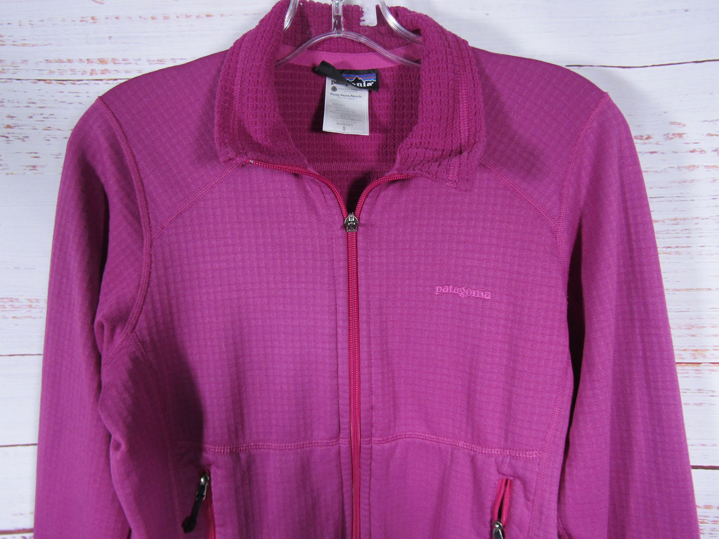 Patagonia R1 Women's Purple Full Zip Sweater Size S
