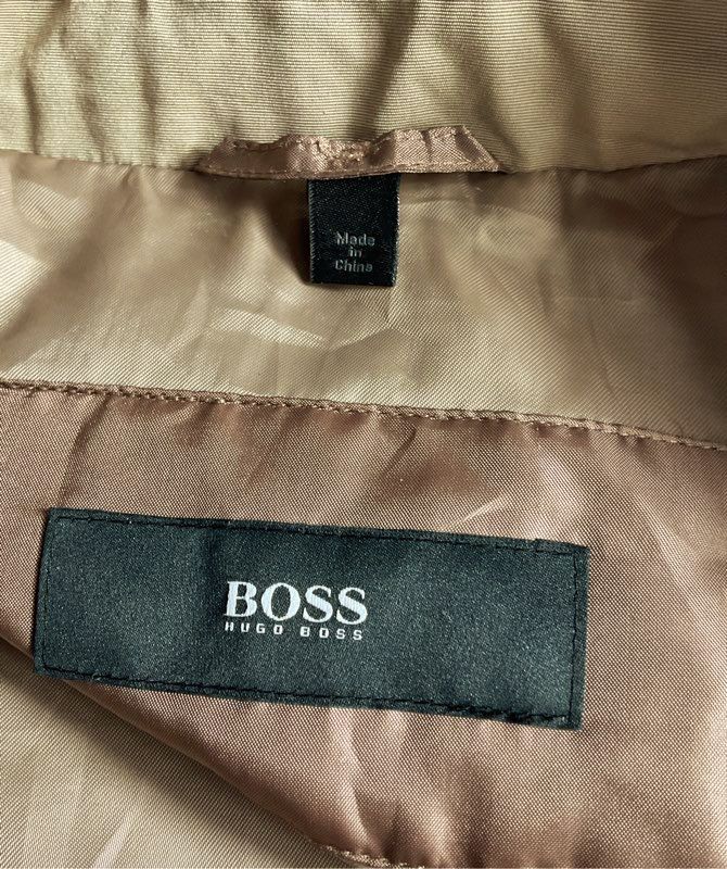 Boss Hugo Boss Fencer Trench Coat Beige 42R