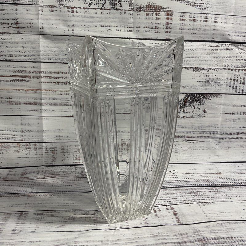 Marquis By Waterford Odyssey 10" Crystal Flower Vase