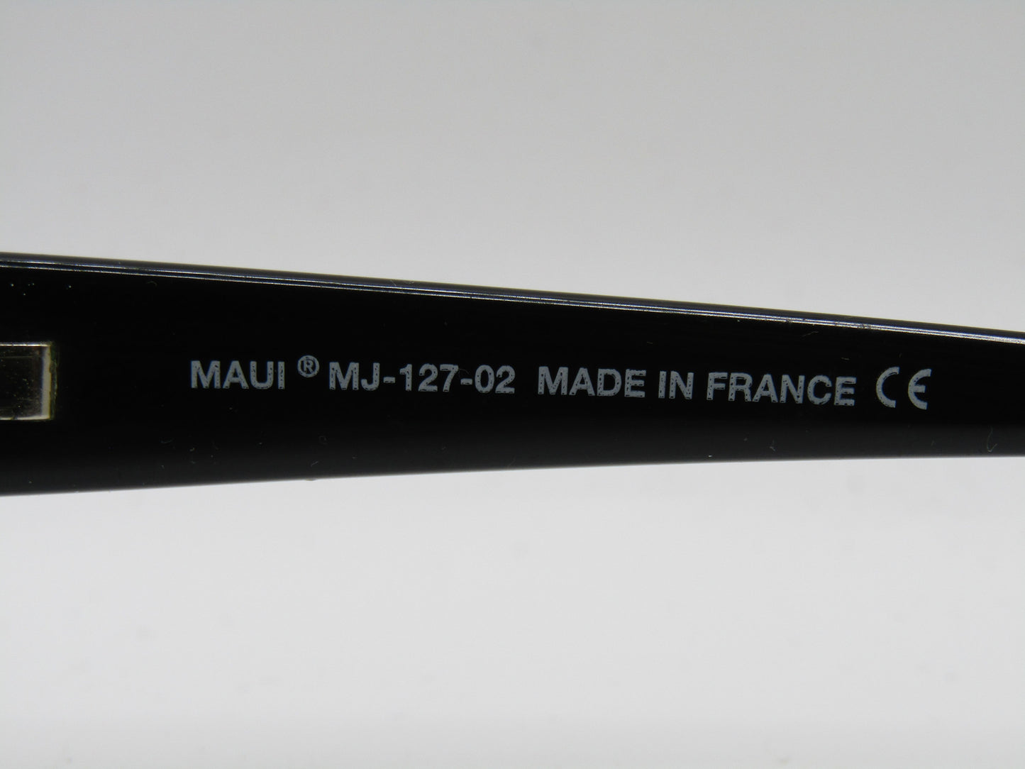 Maui Jim Catamaran Women's Black Sport Wrap Sunglasses Frame Made in France