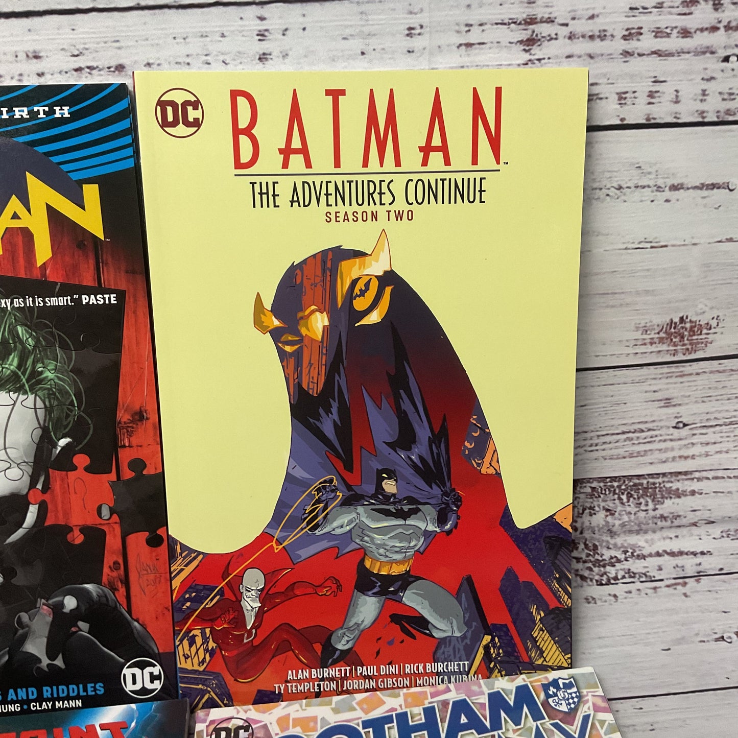 DC Comics Batman Joker Gotham Graphic Novel Lot Of 6 Books